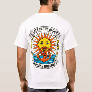 Salz im Blut Sun & Anchor Nautilus-Abenteuer T-Shirt
