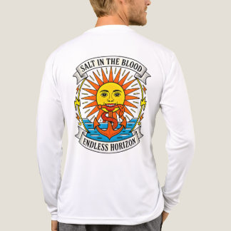 Salz im Blut Sun & Anchor Nautilus-Abenteuer Tri-Blend Shirt