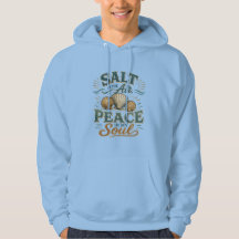 Salz in der Luft Muschel-Hoodie