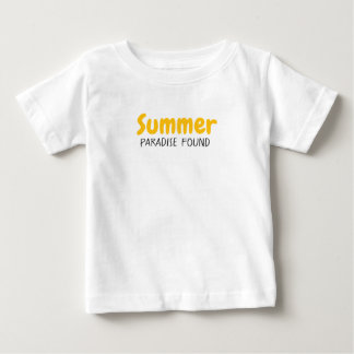 „Salz in der Luft, Sand in meinen Haaren. Baby T-shirt