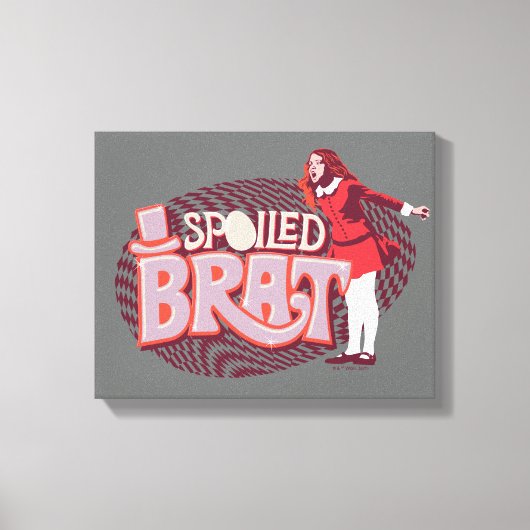 Salz in Veruca - verdorbener Brat Leinwanddruck (Vorderseite)