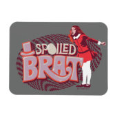 Salz in Veruca - verdorbener Brat Magnet (Horizontal)