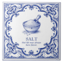 Salz Küchen Segen Blau Mediterran