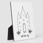 Salz Lake City utah Tempel einfach modern Fotoplatte (Seite)