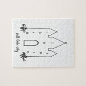 Salz Lake City utah Tempel einfach modern Puzzle (Horizontal)