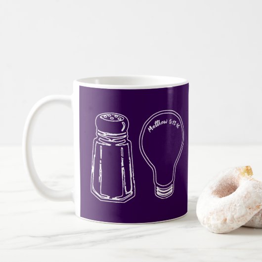 Salz & Licht Kaffeetasse (Mit Donut)