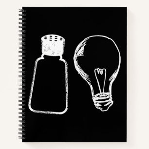 Salz & Licht sein Salz Bibel Verse Matthew 513-1 Notizblock