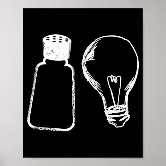 Salz & Licht sein Salz Bibel Verse Matthew 513-1 Poster (Vorne)