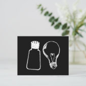 Salz & Licht sein Salz Bibel Verse Matthew 513-1 Postkarte (Stehend Vorderseite)