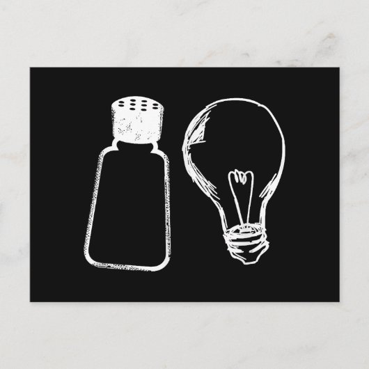 Salz & Licht sein Salz Bibel Verse Matthew 513-1 Postkarte (Vorderseite)