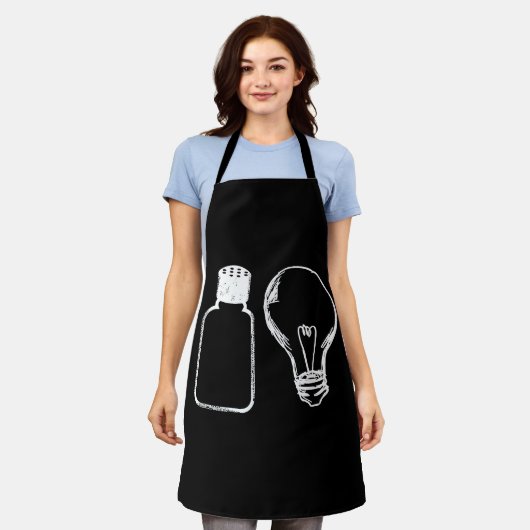 Salz & Licht sein Salz Bibel Verse Matthew 513-1 Schürze (Getragen)