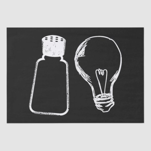 Salz & Licht sein Salz Bibel Verse Matthew 513-1 Seidenpapier (Vorderseite)