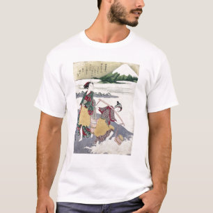Salz-Mädchen auf dem Tago-keinem-ura Strand T-Shirt