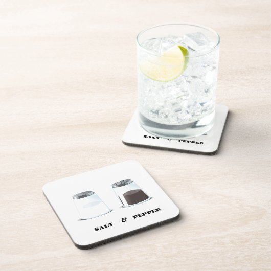 Salz & Pepper Getränkeuntersetzer (Rechte Seite)