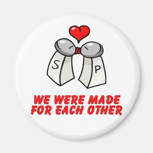 Salz & Pepper Magnet (Vorne)