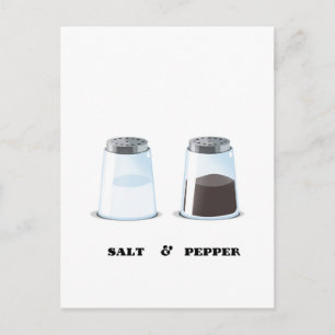 Salz & Pepper Postkarte