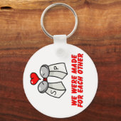 Salz & Pepper Schlüsselanhänger (Vorderseite)