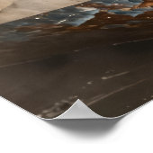 Salz Rost und Erinnerung  Poster (Ecke)