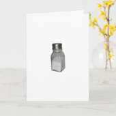 Salz-Schüttel-Apparat Karte (Gelbe Blume)