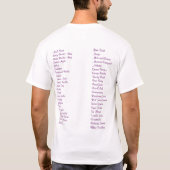 Salz-Stadt-Kerzen T-Shirt (Rückseite)