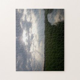 Salz-Sumpf Tybee Insel-Savanne Georgia Puzzle