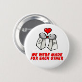 Salz u. Pfeffer Button (Vorne & Hinten)