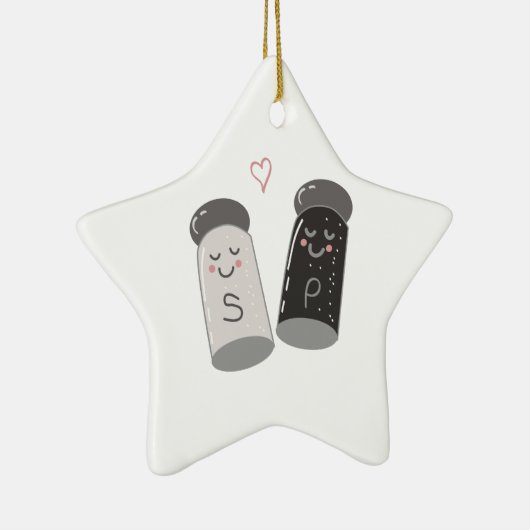 Salz u. Pfeffer Keramikornament (Rechts)