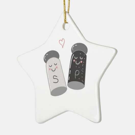 Salz u. Pfeffer Keramikornament (Links)