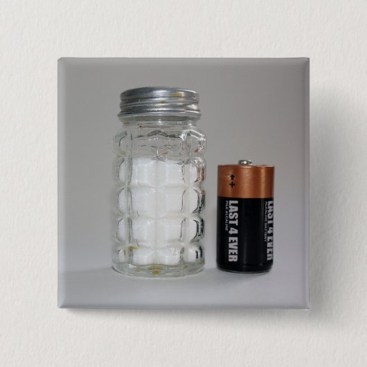 Salz und Batterie Button (Vorderseite)