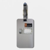 Salz und Batterie Gepäckanhänger (Rückseite vertikal)