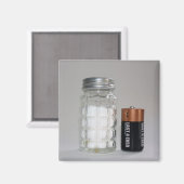 Salz und Batterie Magnet (Vorderseite/Rückseite)