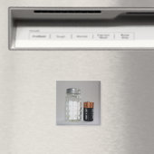 Salz und Batterie Magnet (In Situ (Geschirrspüler))