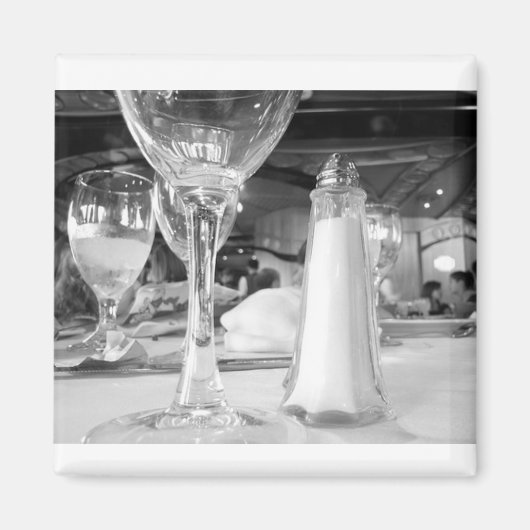 Salz und Glas Magnet (Vorne)