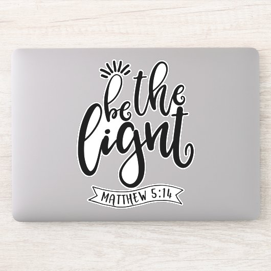 Salz und leicht sein aufkleber (Computer)