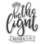 Salz und leicht sein aufkleber (Vorderseite)