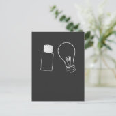 Salz und leichte Bibel Verse Matthew 5:13-16 Chris Postkarte (Stehend Vorderseite)