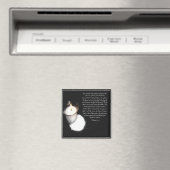 Salz und leichte Schrift Magnet (In Situ (Geschirrspüler))