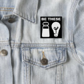 Salz-und Licht-christliches Knopf-Abzeichen-Button Button (Beispiel)