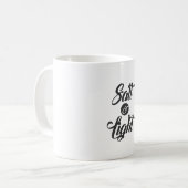 Salz und Licht Kaffeetasse (Vorderseite Links)