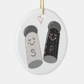 Salz und Pepper Keramik Ornament (Rechts)