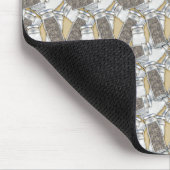 Salz- und Pepper-Muster Mousepad (Ecke)