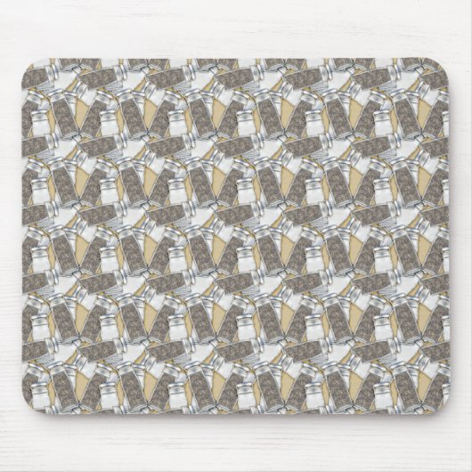 Salz- und Pepper-Muster Mousepad (Vorne)