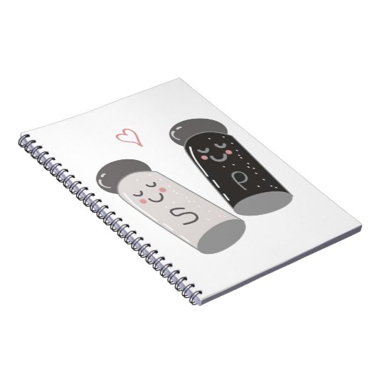 Salz und Pepper Notizblock (Rechte Seite)