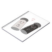 Salz und Pepper Notizblock (Linke Seite)