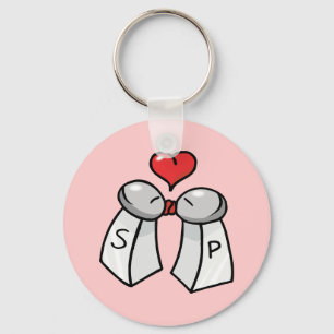 Salz und Pepper Schlüsselanhänger