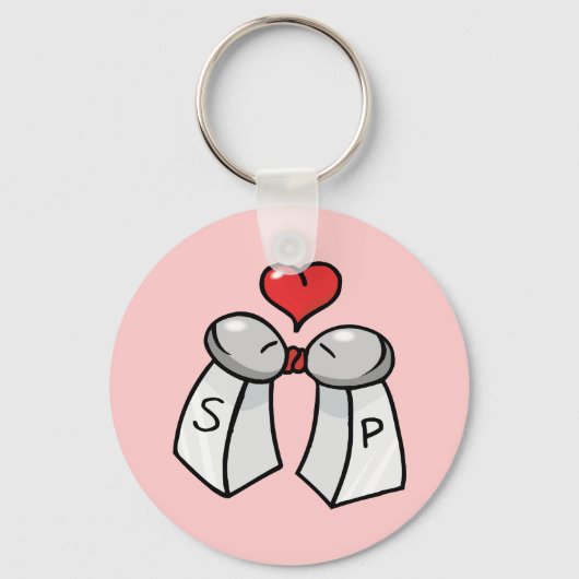 Salz und Pepper Schlüsselanhänger (Vorderseite)