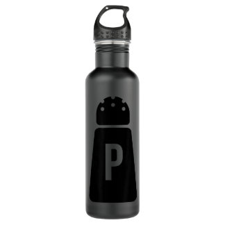 Salz- und Pepper-Shakers Funny Couple Matching Hal Edelstahlflasche