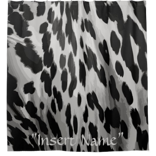 Salz und Pfeffer Duschvorhang (Vorderseite)