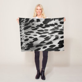 Salz und Pfeffer Fleecedecke