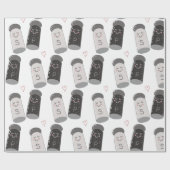 Salz und Pfeffer Geschenkpapier (Flach)